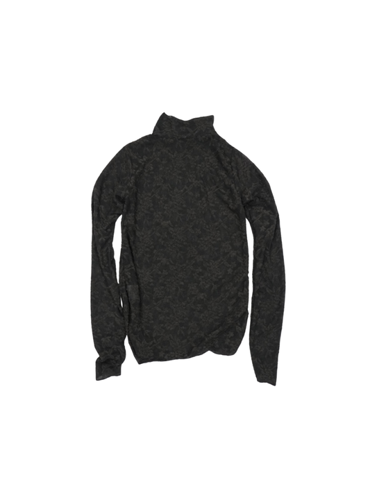 lace turtleneck top