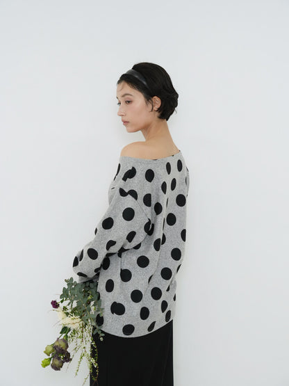 dot off shoulder