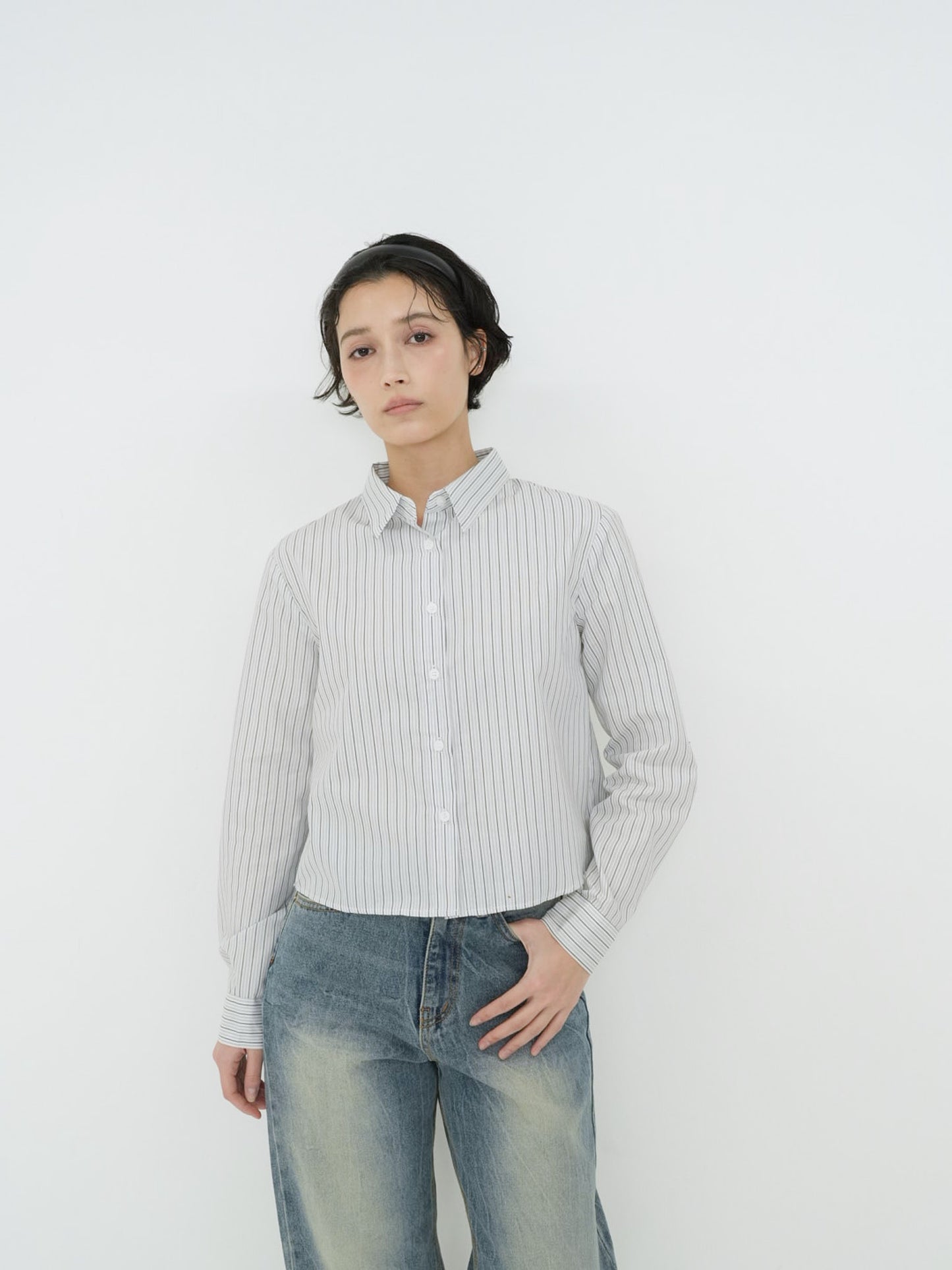 stripe office shirt