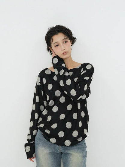 dot off shoulder