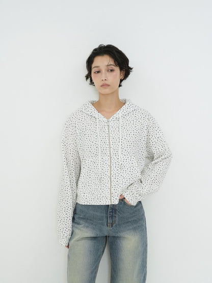 floral hoodie