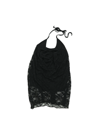 flower lace halterneck