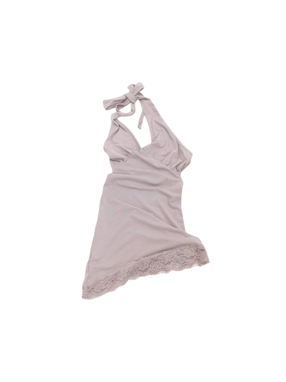 lace halterneck