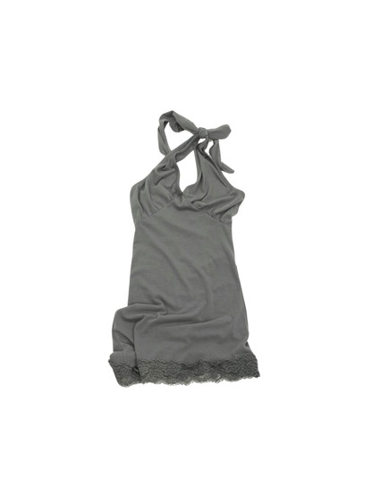 lace halterneck