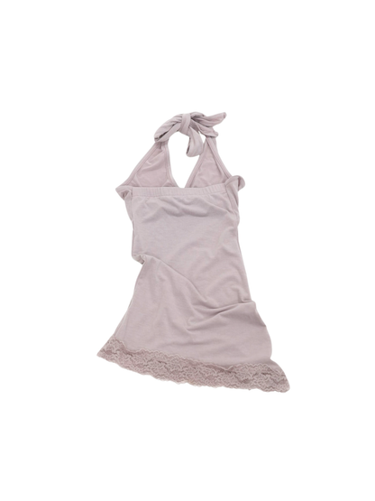 lace halterneck