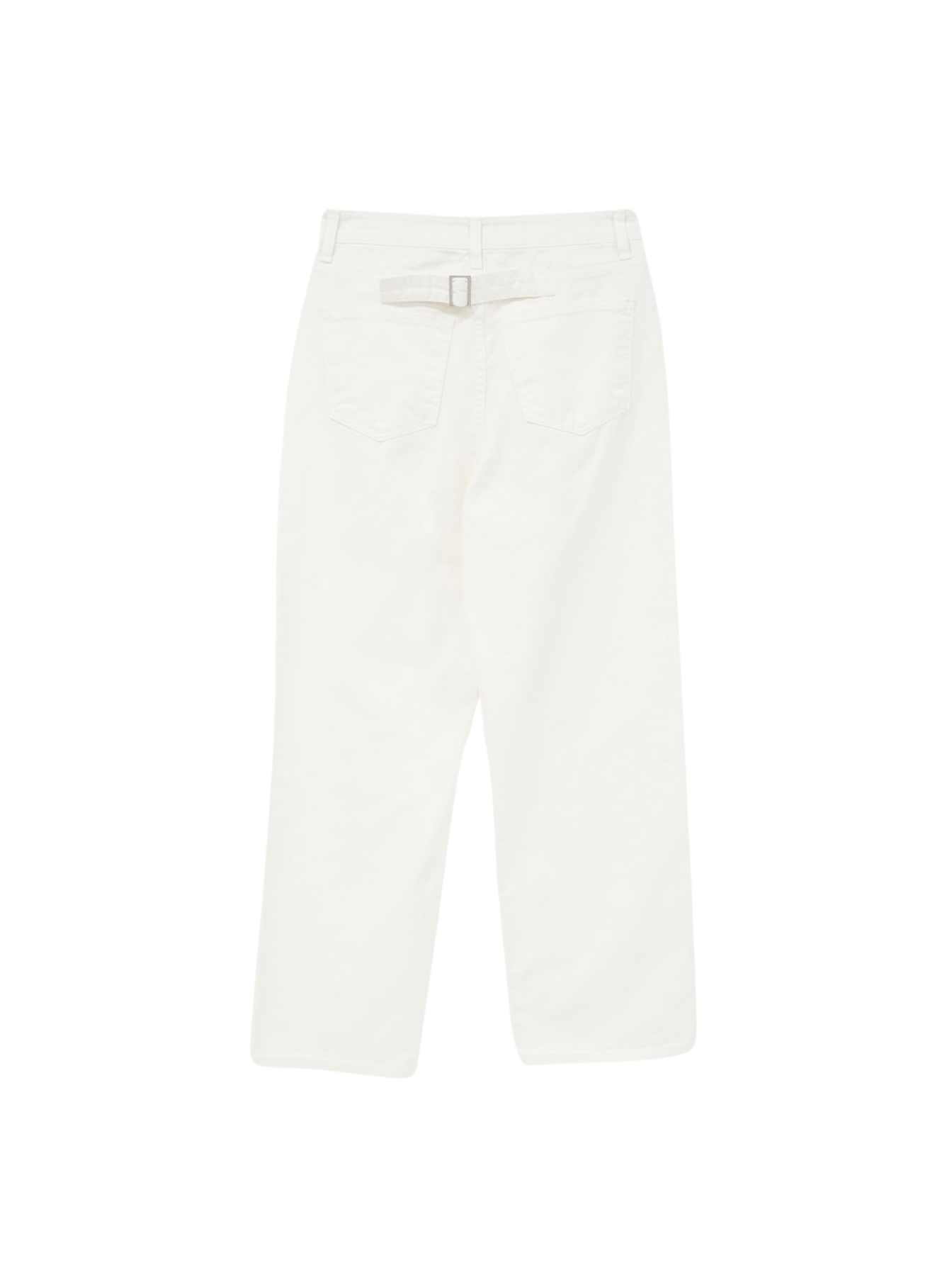 white belt pants
