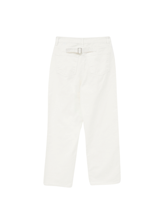 white belt pants