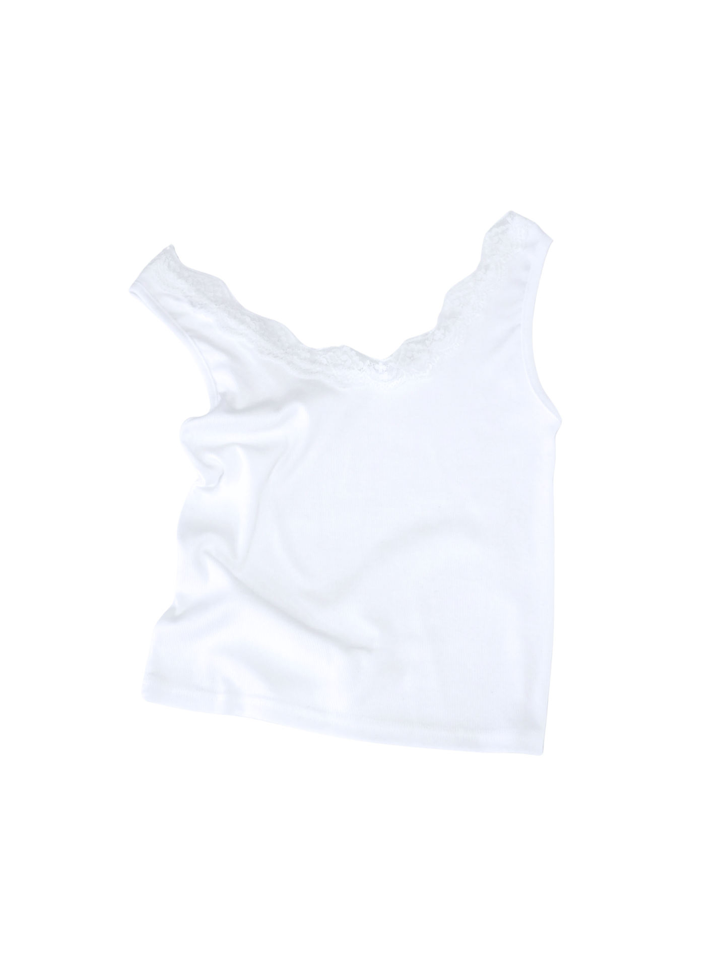 lace tank off shoulder