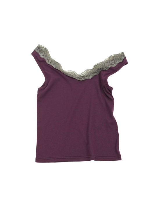 lace tank off shoulder
