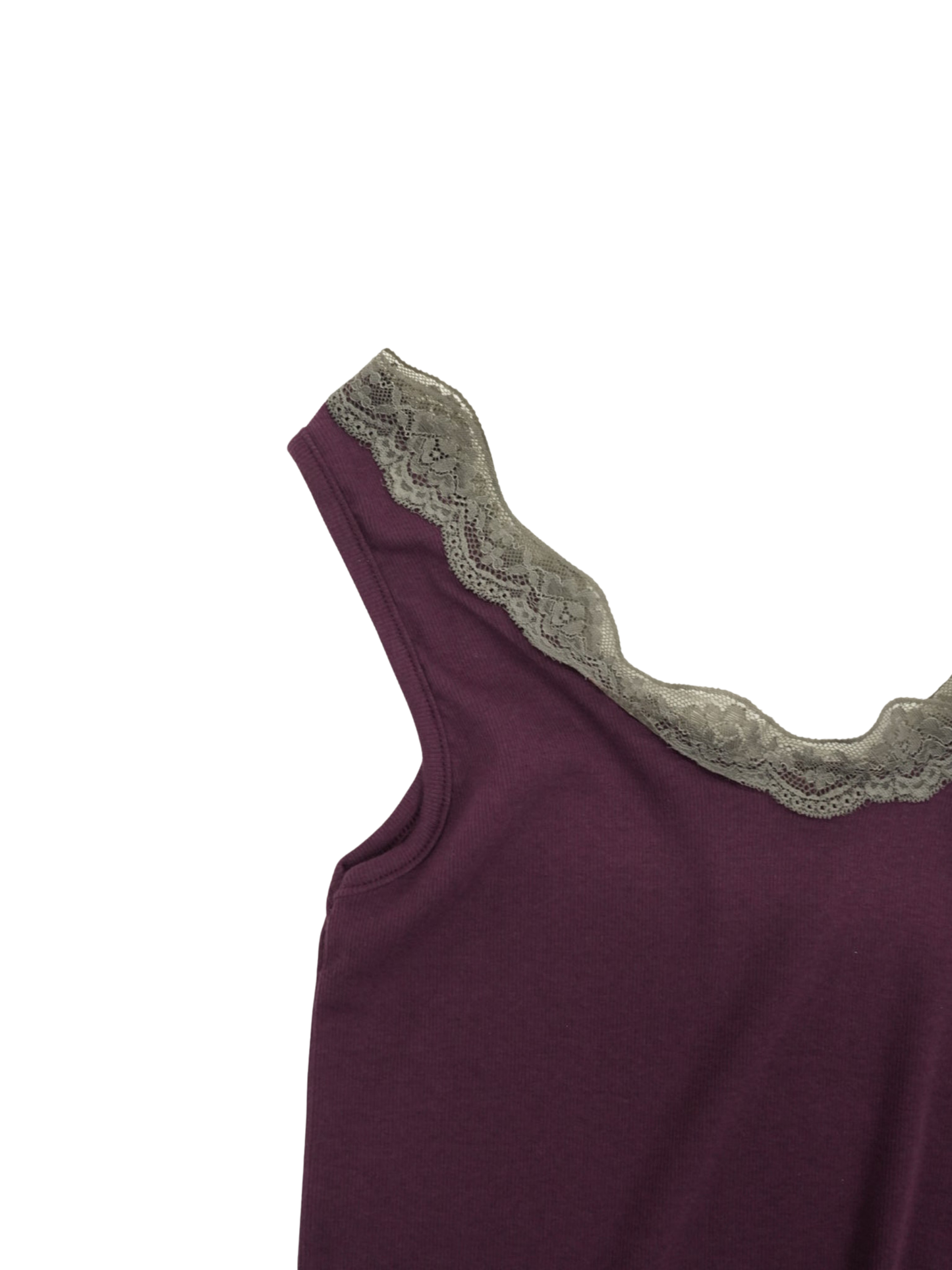 lace tank off shoulder