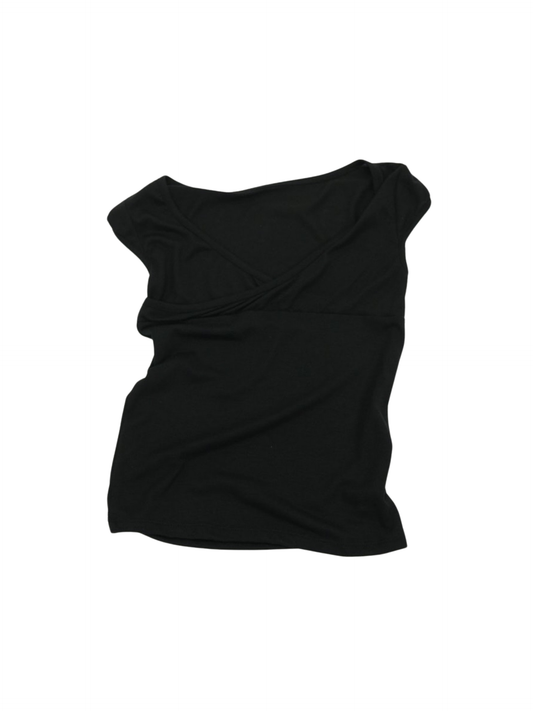 sleeveless cross tops