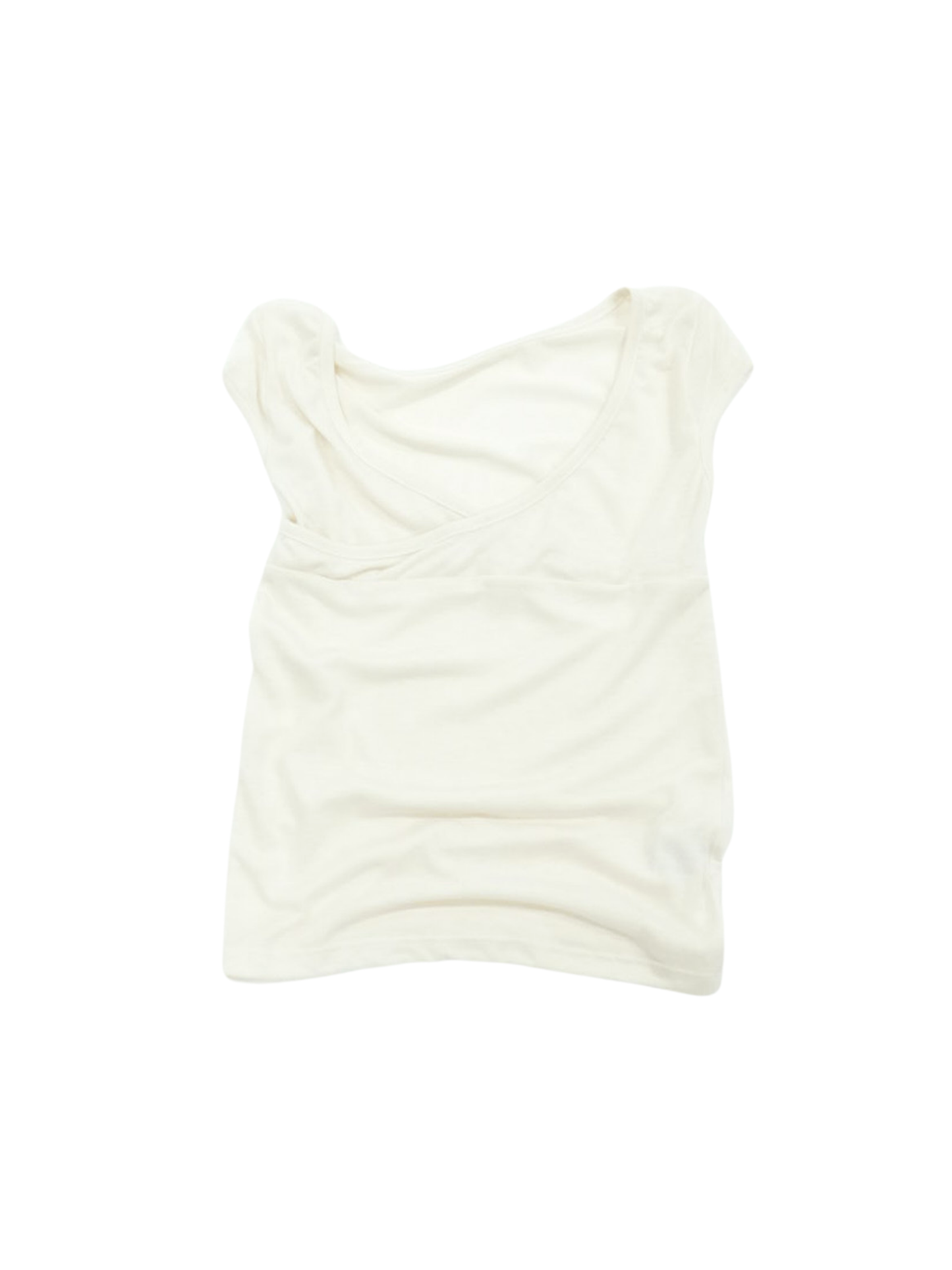 sleeveless cross tops