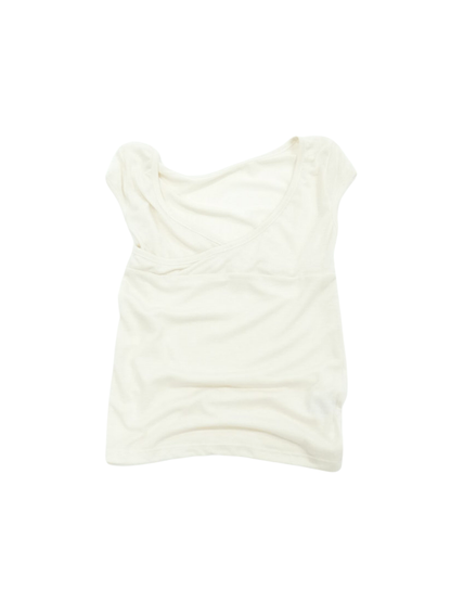 sleeveless cross tops