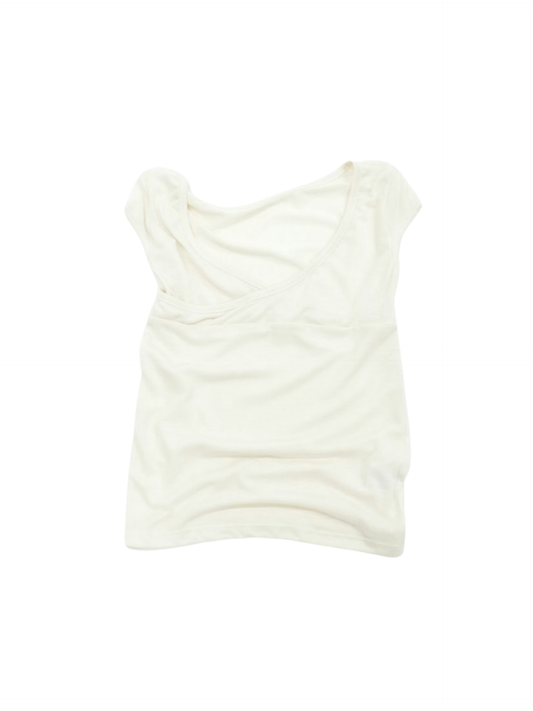 sleeveless cross tops