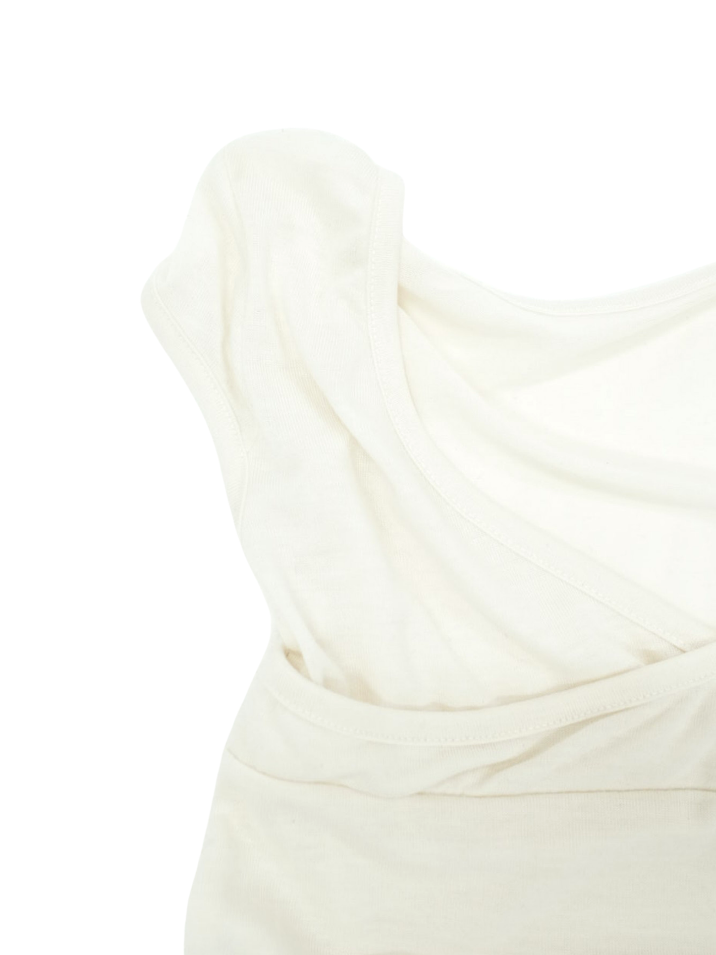 sleeveless cross tops