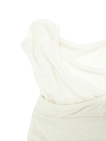 sleeveless cross tops