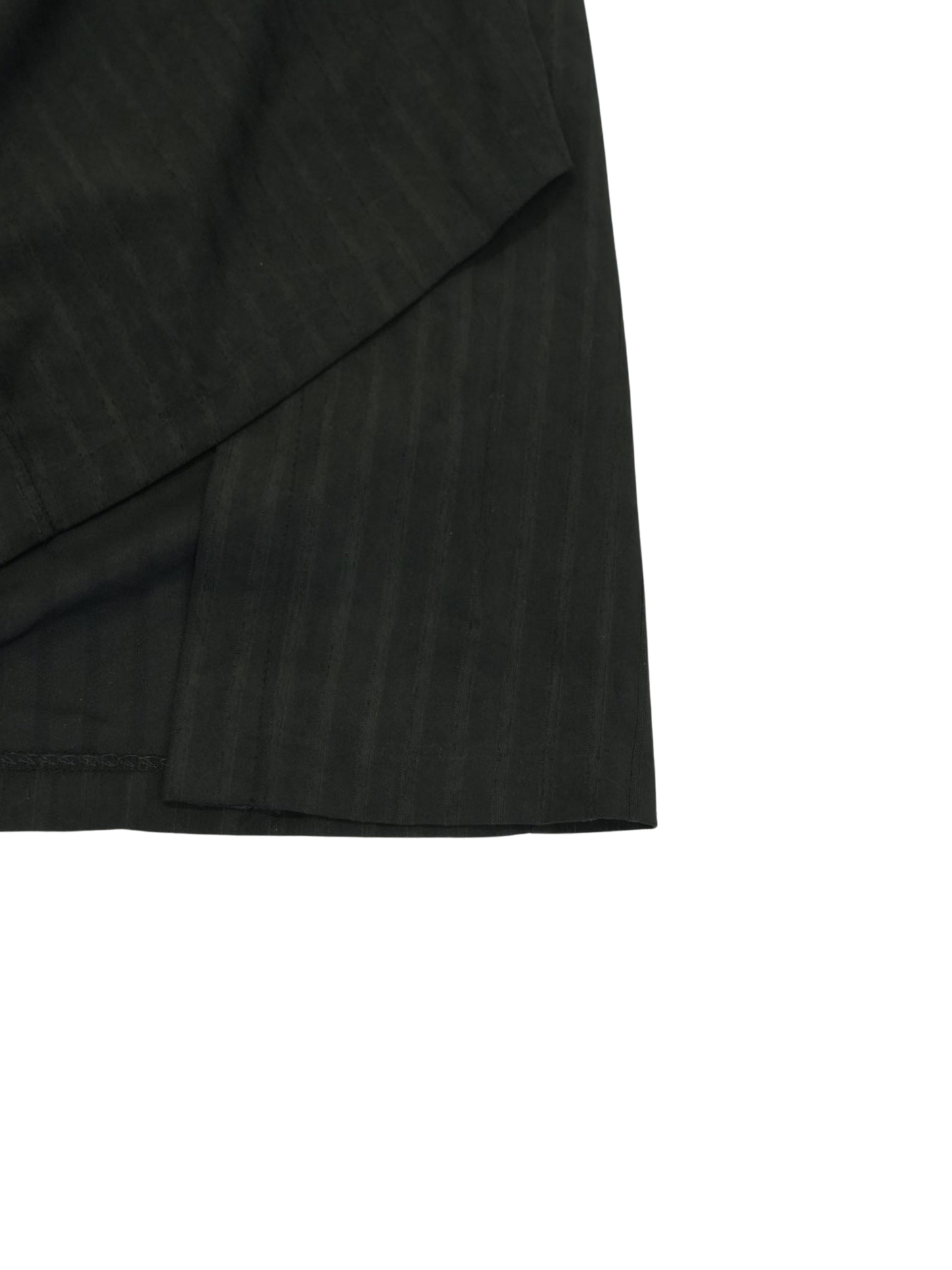 stripe gather skirt