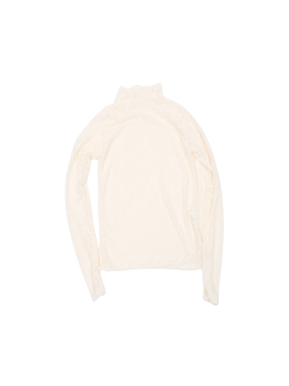 lace turtleneck top