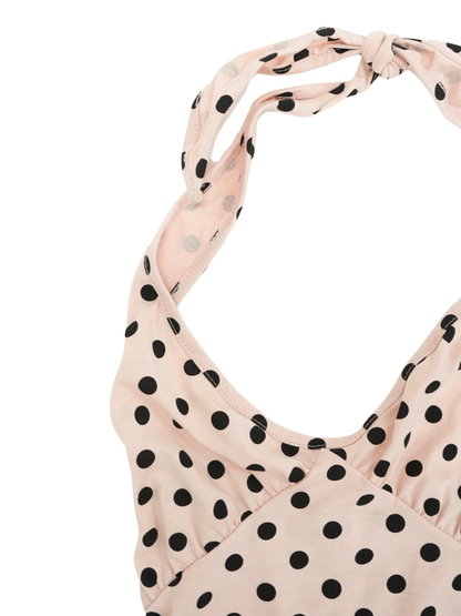 dot halterneck