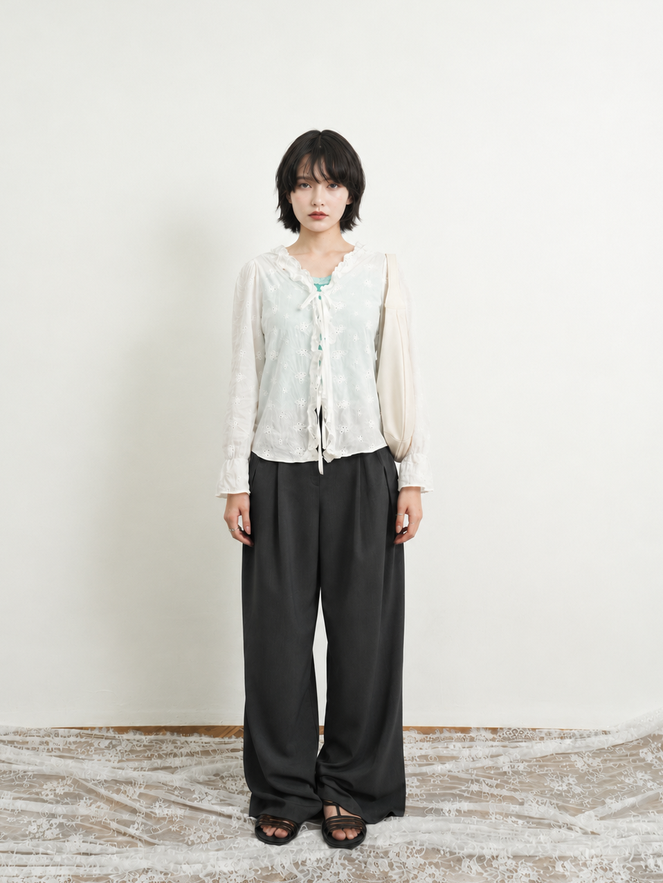 flower frill tops