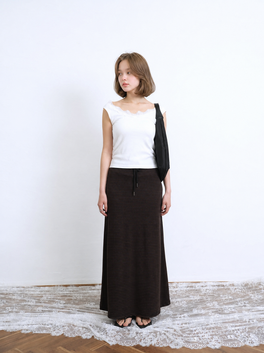 long border skirt