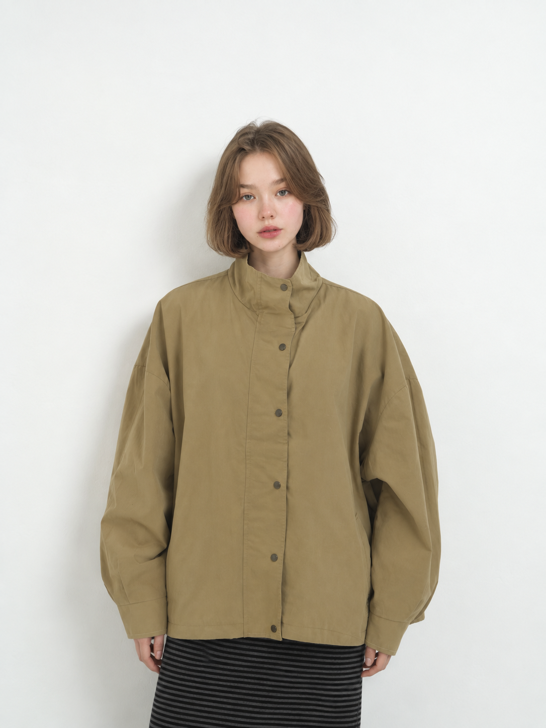stand collar jacket