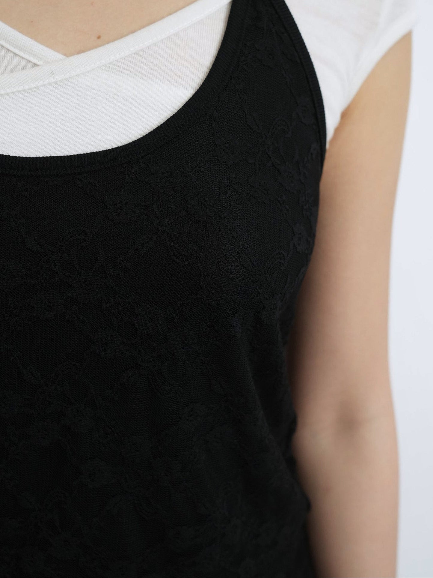 flower lace halterneck