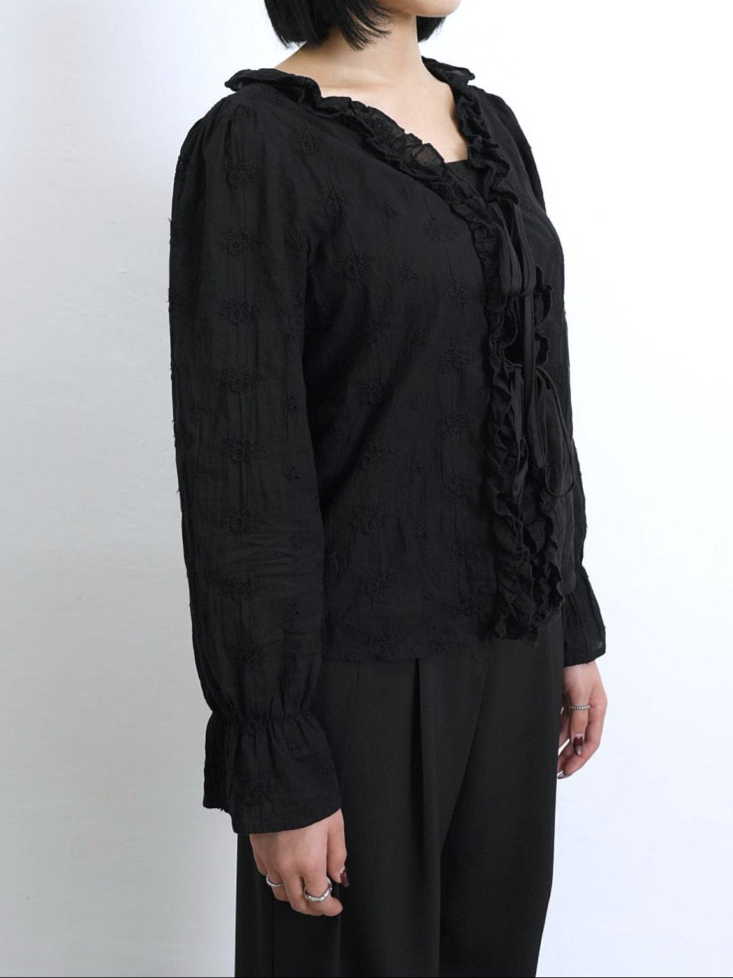 flower frill tops