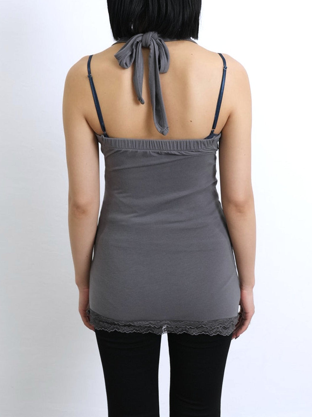 lace halterneck