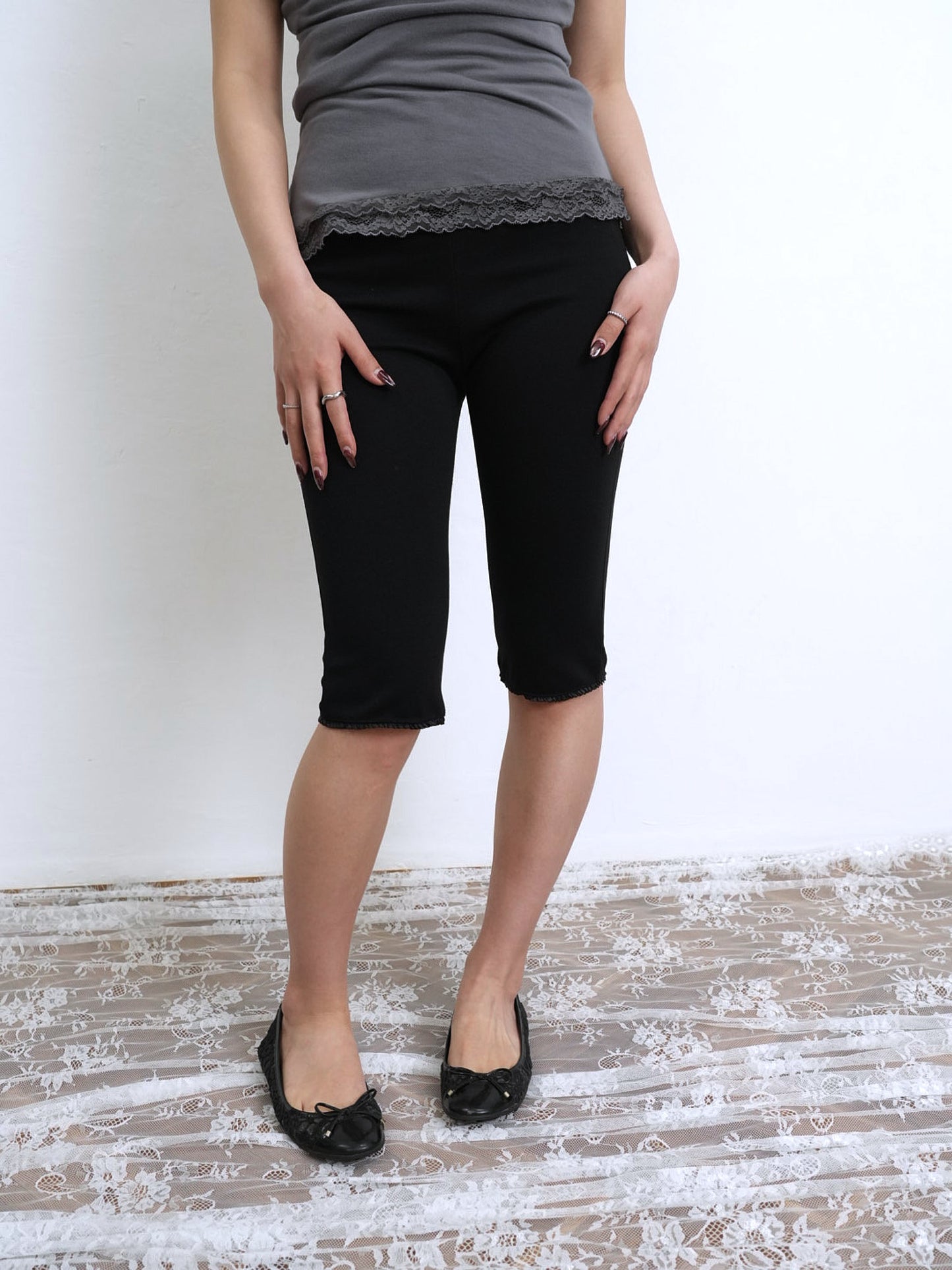 lace capri pants