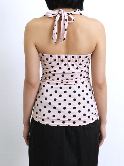 dot halterneck