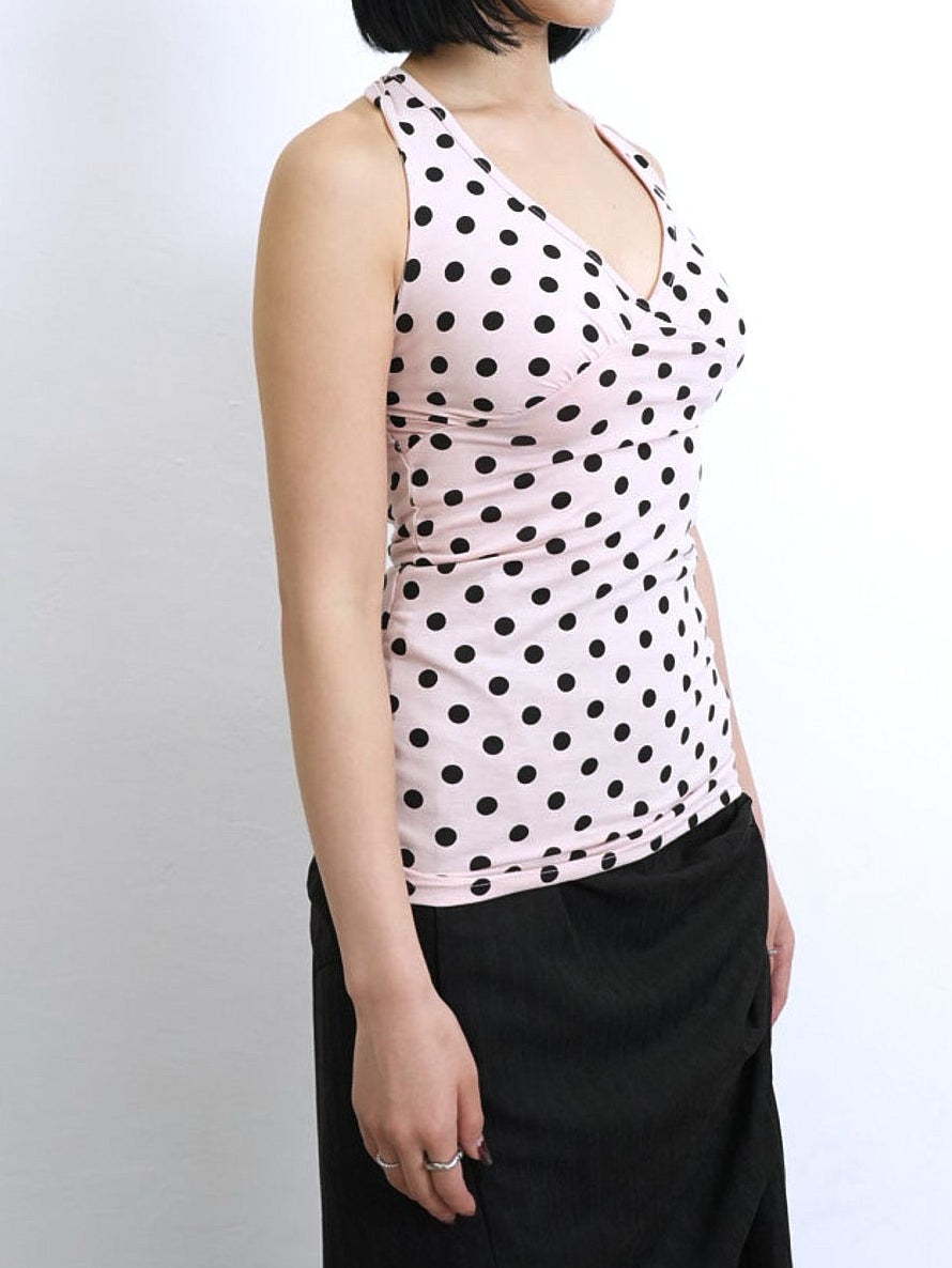 dot halterneck