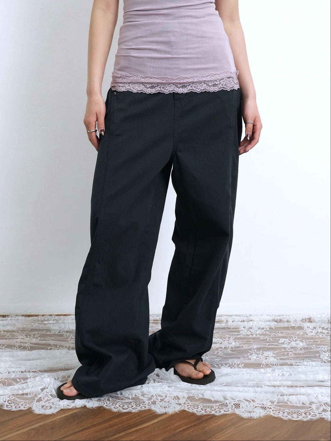 balloon wide pants