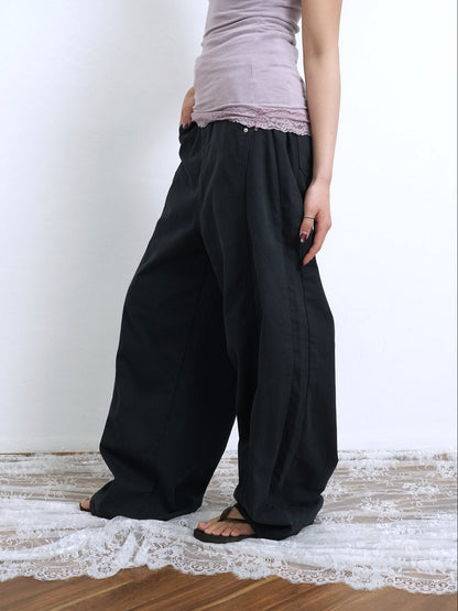 balloon wide pants