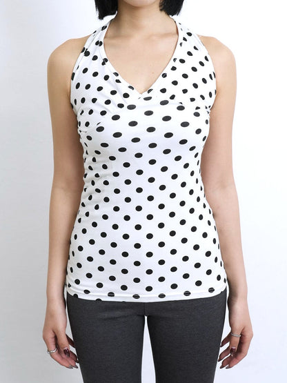 dot halterneck