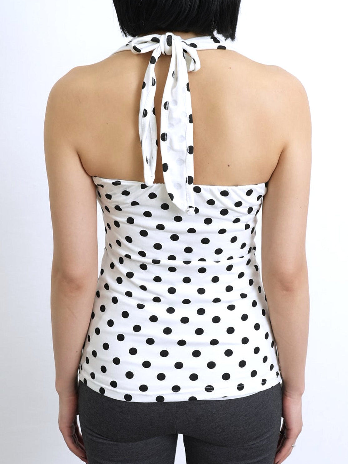 dot halterneck