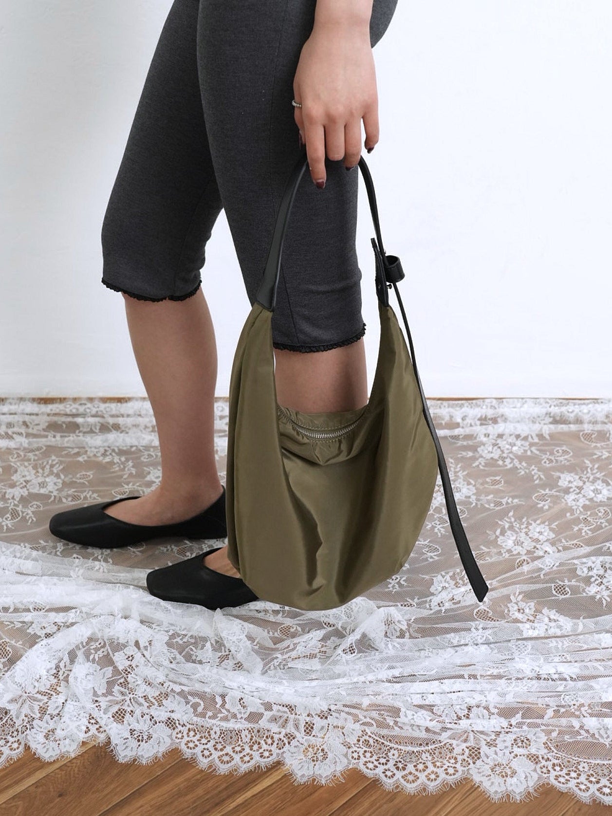 crescent moon bag