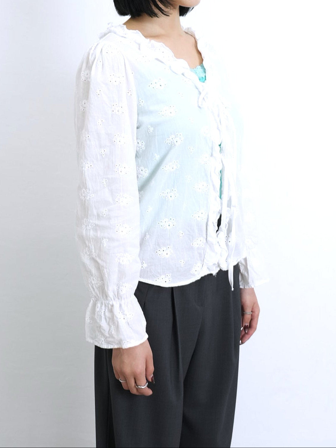 flower frill tops