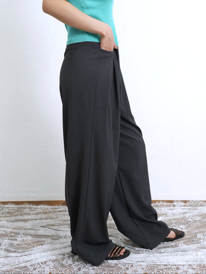 double tuck slacks